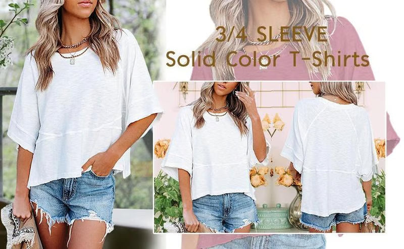 PureEase – Oversized Crewneck Comfort Summer Top – image 23