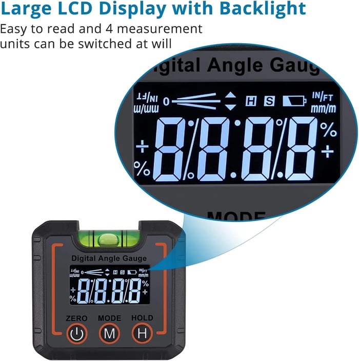 AnglePro – 0–360° Digital Angle Finder Level Tool – image 8