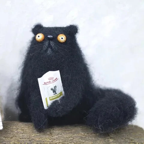 CurioCat - Soft Wool Figurine – Persian cats