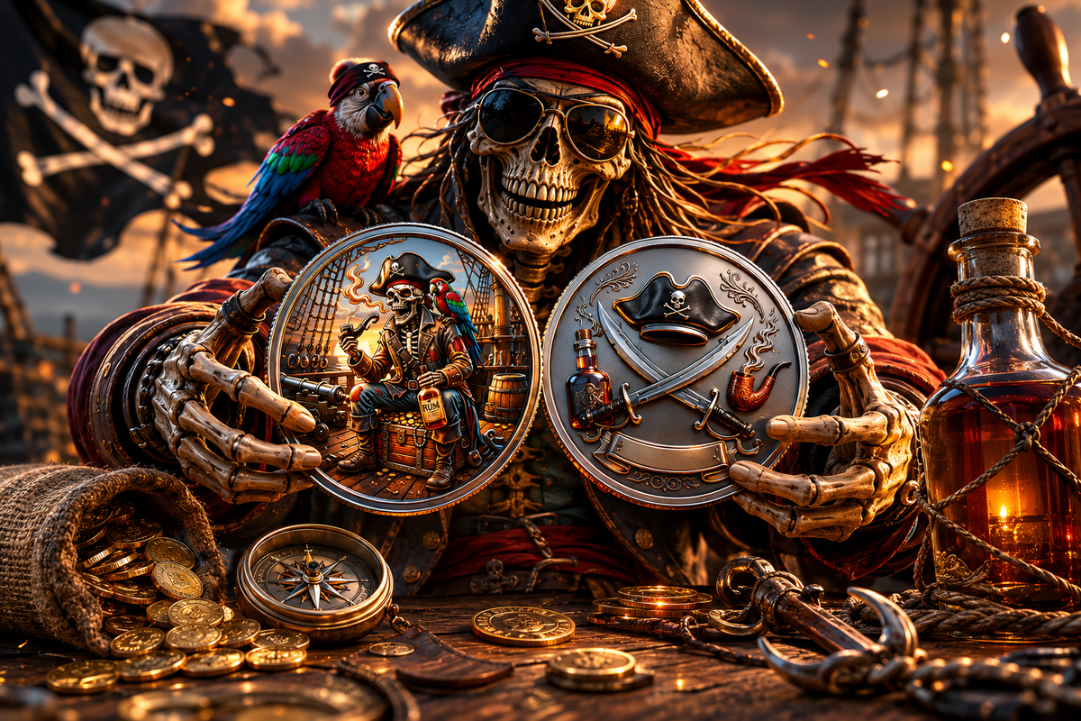 RumRaider – Double-Sided Pirate Challenge Coin – image 5