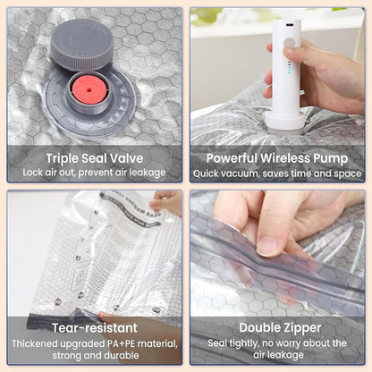 PackEase – Cordless Travel Storage Vacuum Bags – image 6