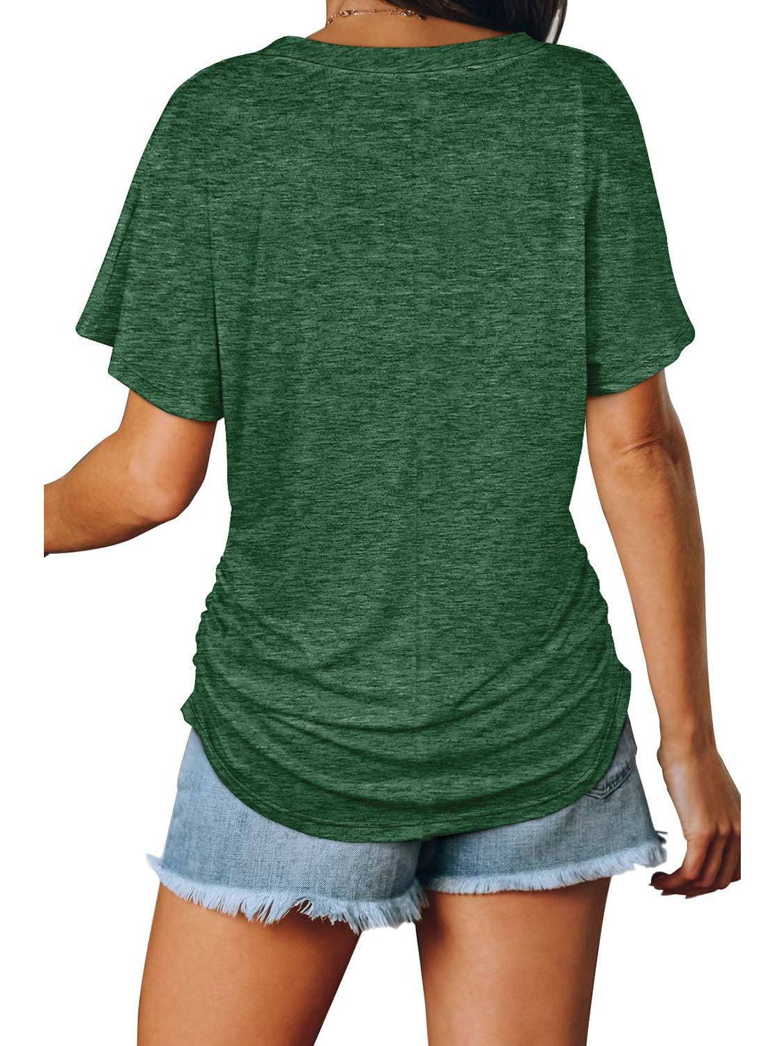LunaFlow – V-Neck Loose Fit Top – image 11