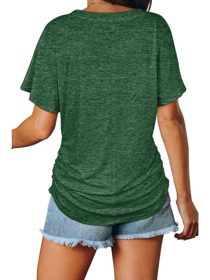 LunaFlow – V-Neck Loose Fit Top – image 11