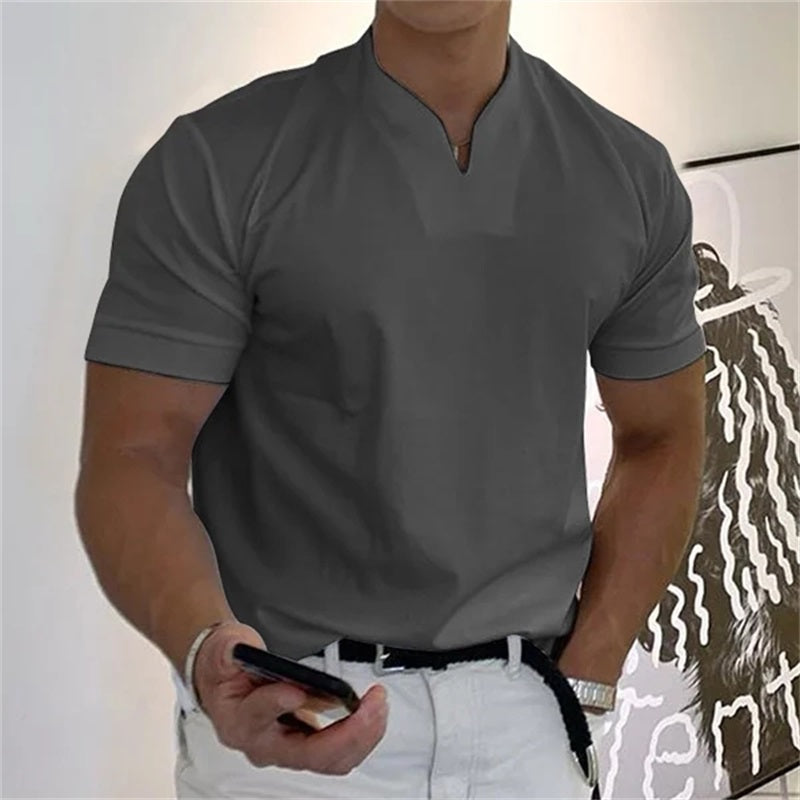MetroFlex – Gentleman’s Short Sleeve Performance Tee – Gray / M