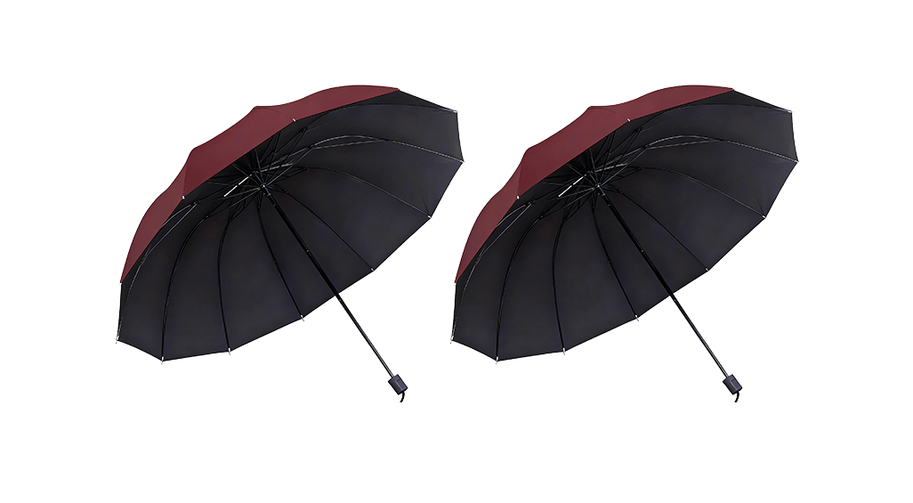 CloudDefender – Large Coverage Umbrella – Red / Buy 2 products and save an extra 20%
