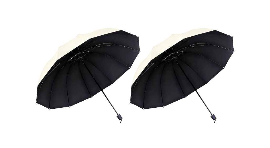 CloudDefender – Large Coverage Umbrella – Beige / Buy 2 products and save an extra 20%