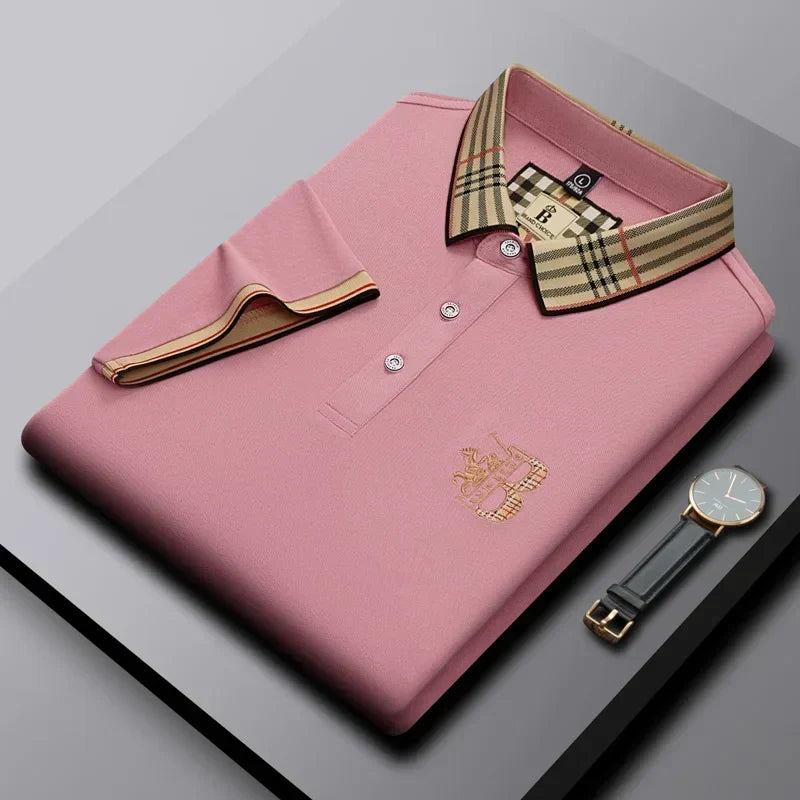 Belarius Men's Polo – Pink / S