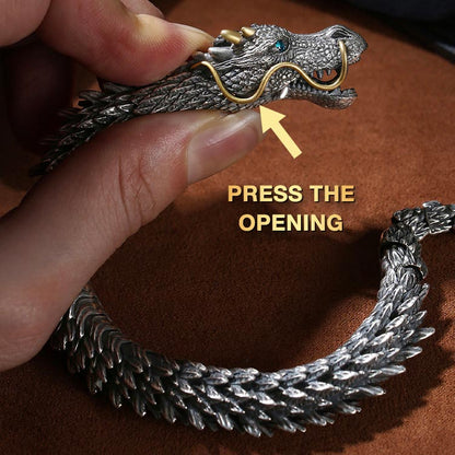DragonLegacy – Silver Warrior Bracelet – image 4