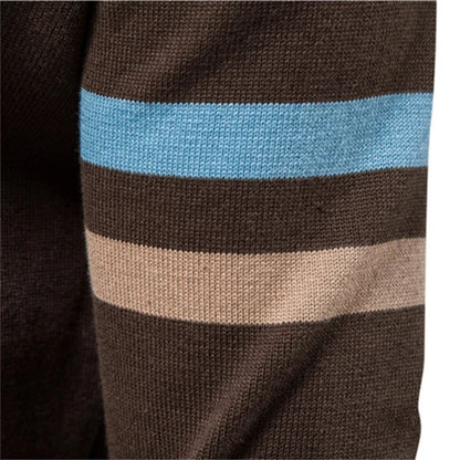 Atlas Retro Striped Bomber Jacket – image 7