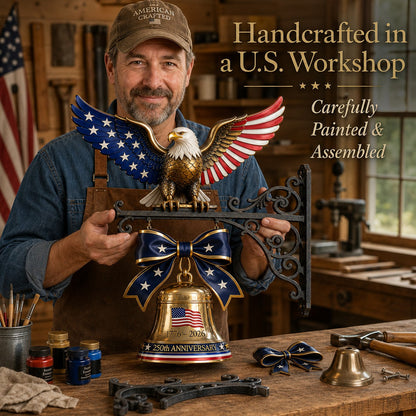 EagleLegacy – 1776–2026 Spirit of Liberty Collectible Bell – image 2
