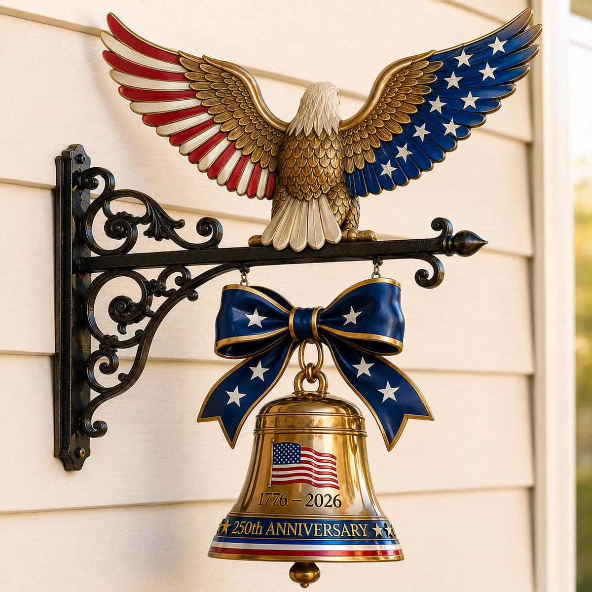EagleLegacy – 1776–2026 Spirit of Liberty Collectible Bell – image 3