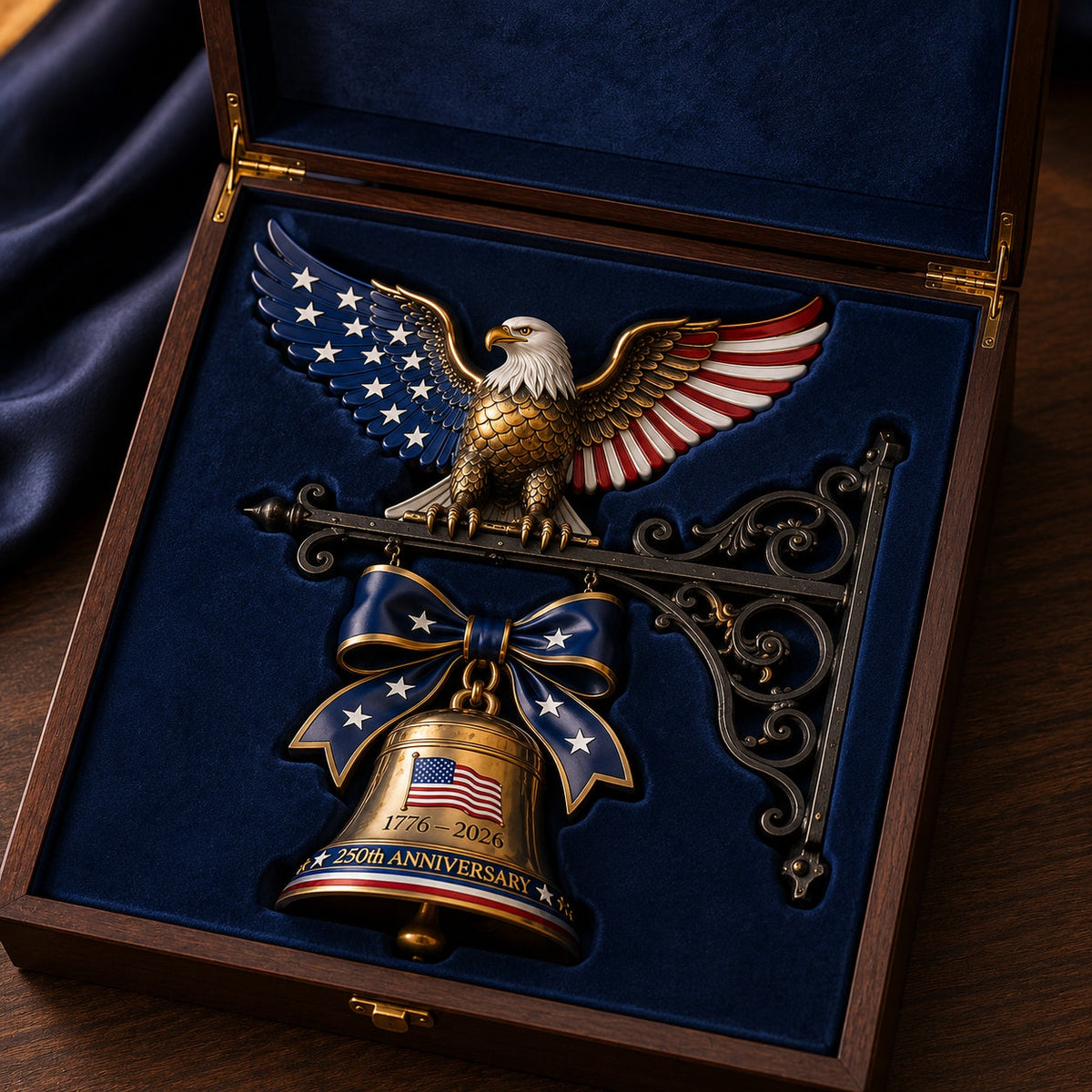 EagleLegacy – 1776–2026 Spirit of Liberty Collectible Bell – image 9