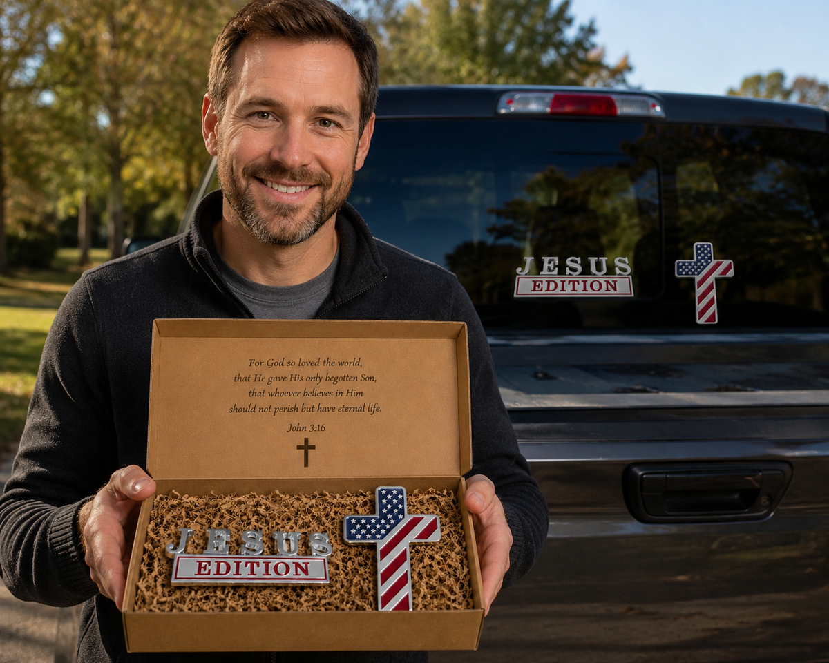 BlessedJourney – Faith Auto Badge – image 6
