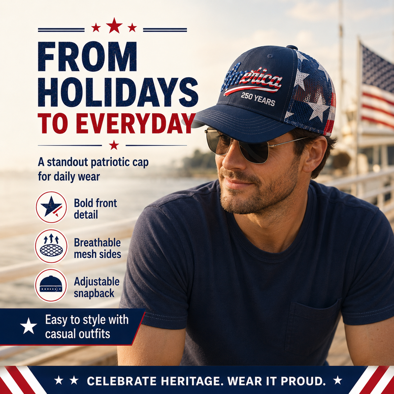AmericanSpirit – 250 Years Freedom Cap – image 9
