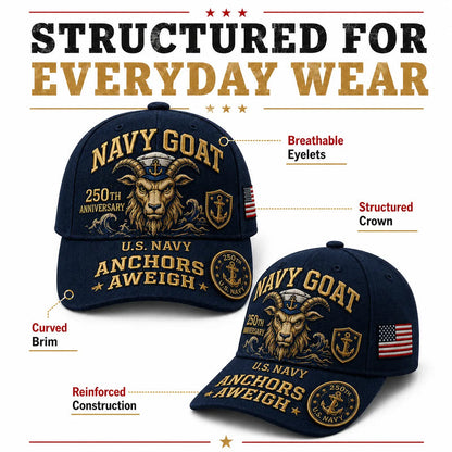 SeaValor – U.S. Navy 250th Anniversary Cap – image 9