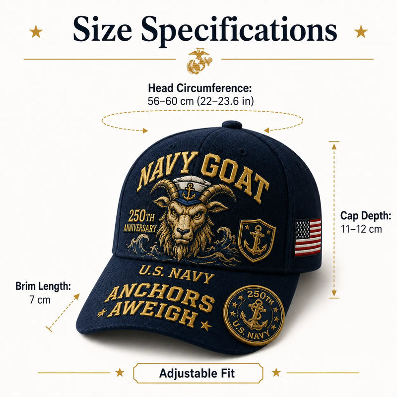 SeaValor – U.S. Navy 250th Anniversary Cap – image 10