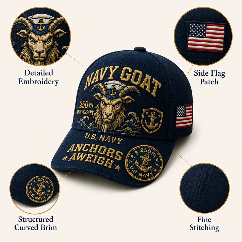 SeaValor – U.S. Navy 250th Anniversary Cap – image 11
