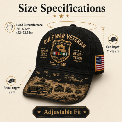 DesertLegacy – Gulf War Veteran Commemorative Cap – image 13