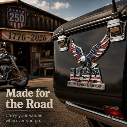 HonorWing – Patriotic USA Metal Emblem – image 4