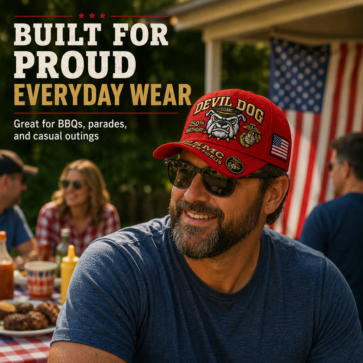 SemperValor – Devil Dog Heritage Embroidered Cap – image 9