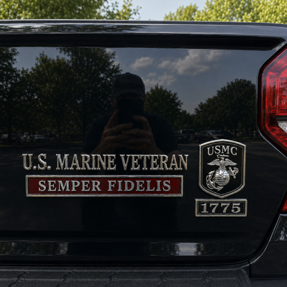 PatriotCore – Semper Fidelis Vehicle Badge – image 4