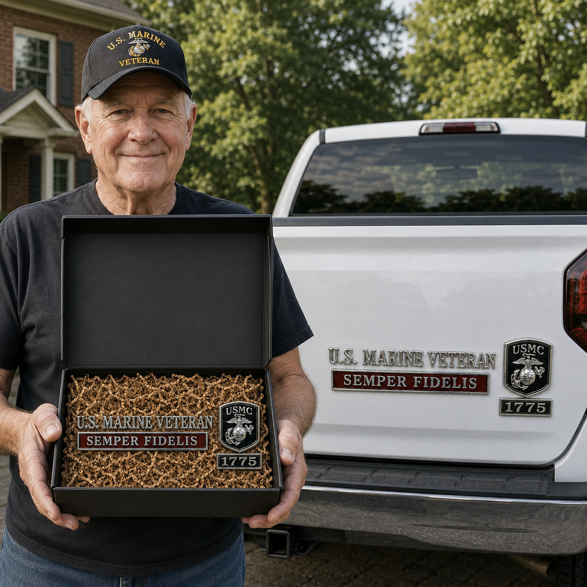 PatriotCore – Semper Fidelis Vehicle Badge – image 3