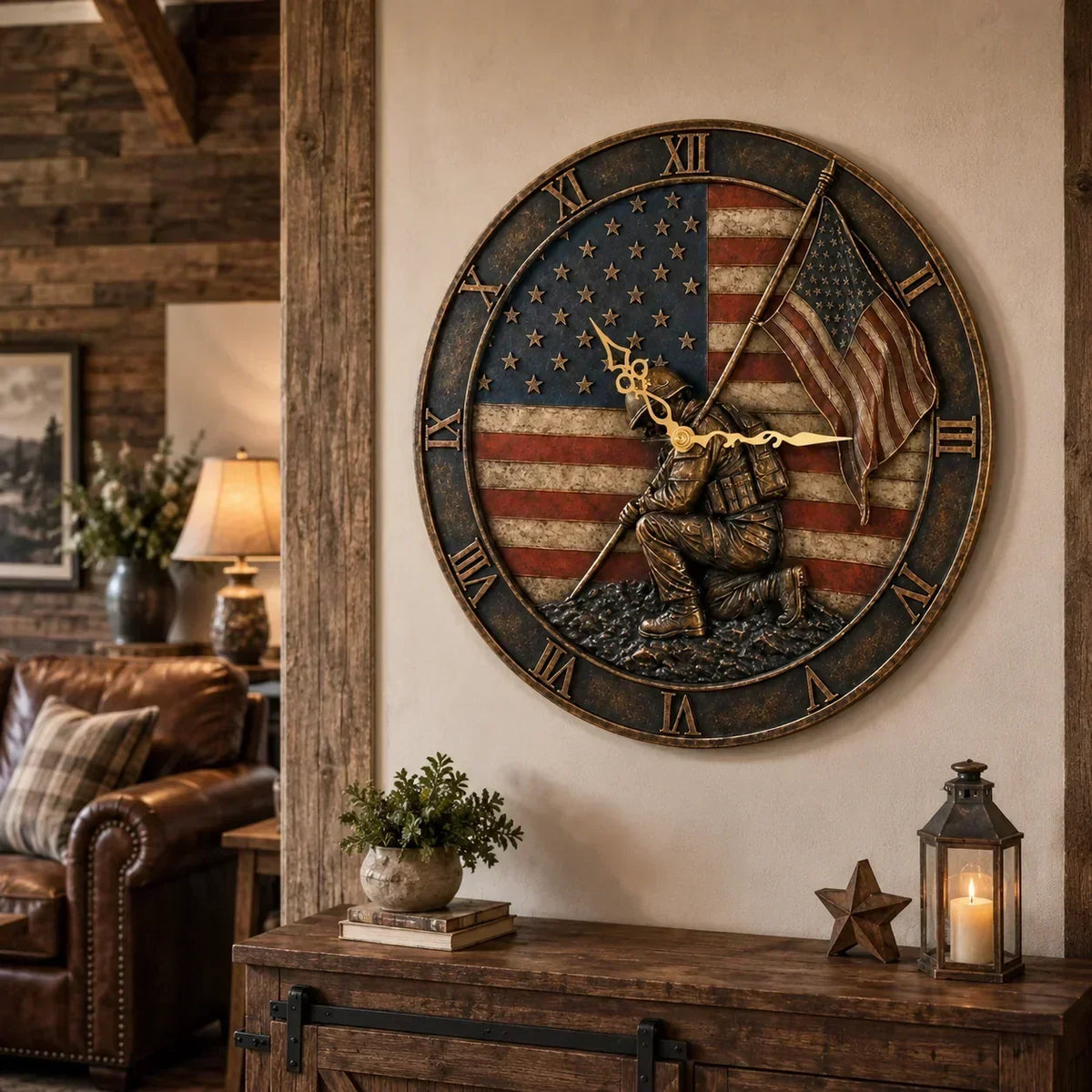 PatriotSpirit – Memorial Wall Clock – image 6