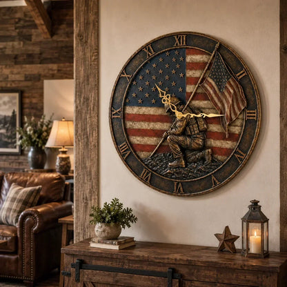 PatriotSpirit – Memorial Wall Clock – image 6