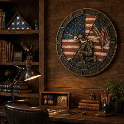 PatriotSpirit – Memorial Wall Clock – image 7