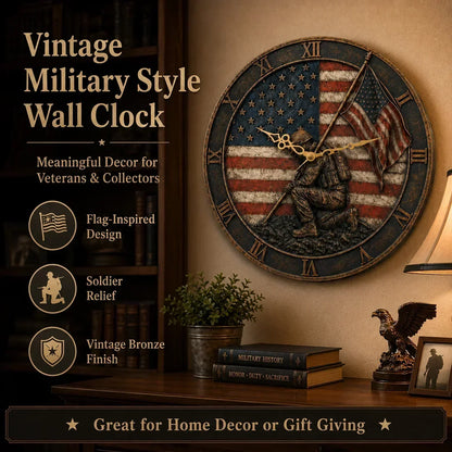 PatriotSpirit – Memorial Wall Clock – image 10