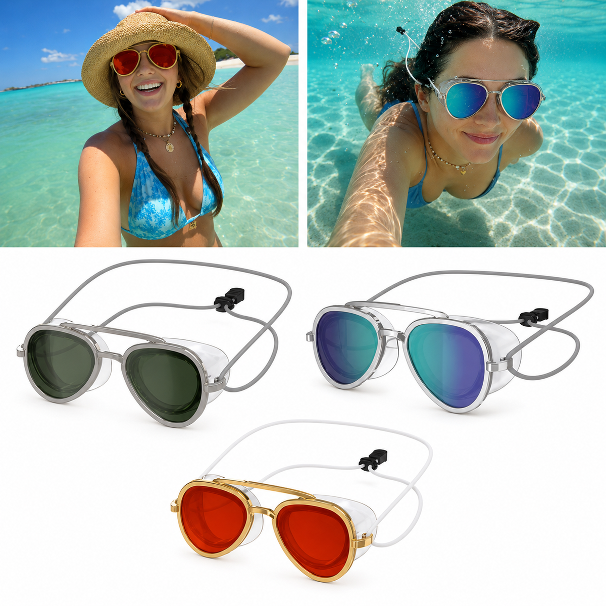 WaveGuard – UV Swim Sunglasses Goggles – image 9