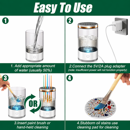 SpinClean – Portable Brush Cleaning Machine – image 4