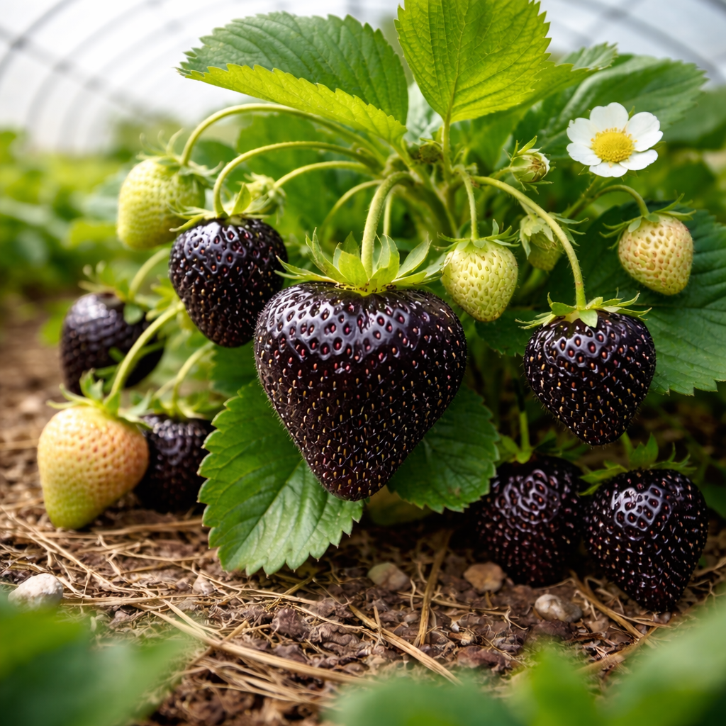 ShadowBerry - Exotic Black Strawberry Seeds – image 2