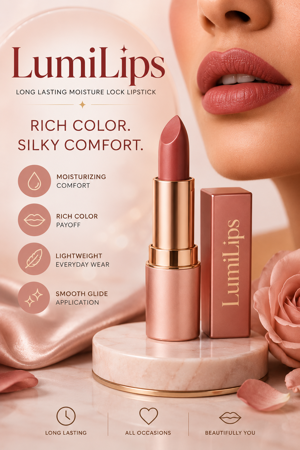 LumiLips – Long Lasting Moisture Lock Lipstick – image 4