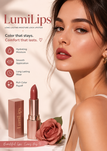 LumiLips – Long Lasting Moisture Lock Lipstick – image 3