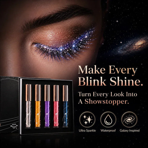 SparkleLash – Shimmer Glitter Mascara Collection – 1 Pack