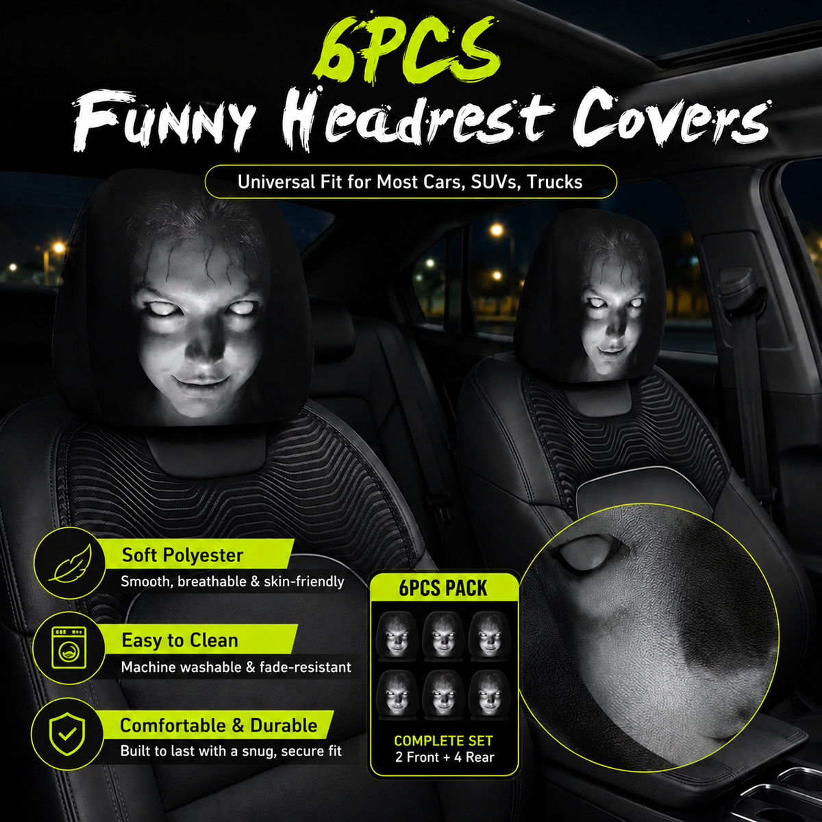 AutoGiggles – Amazing Car Seat Head Covers – image 9