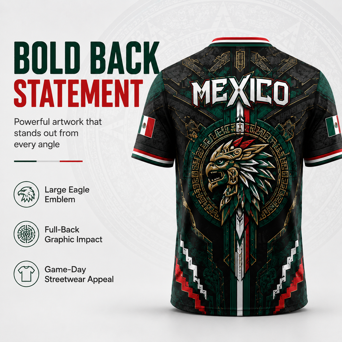 VivaEagle – Mexico Warrior Fan Jersey – image 6