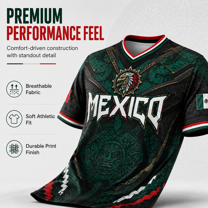 VivaEagle – Mexico Warrior Fan Jersey – image 4
