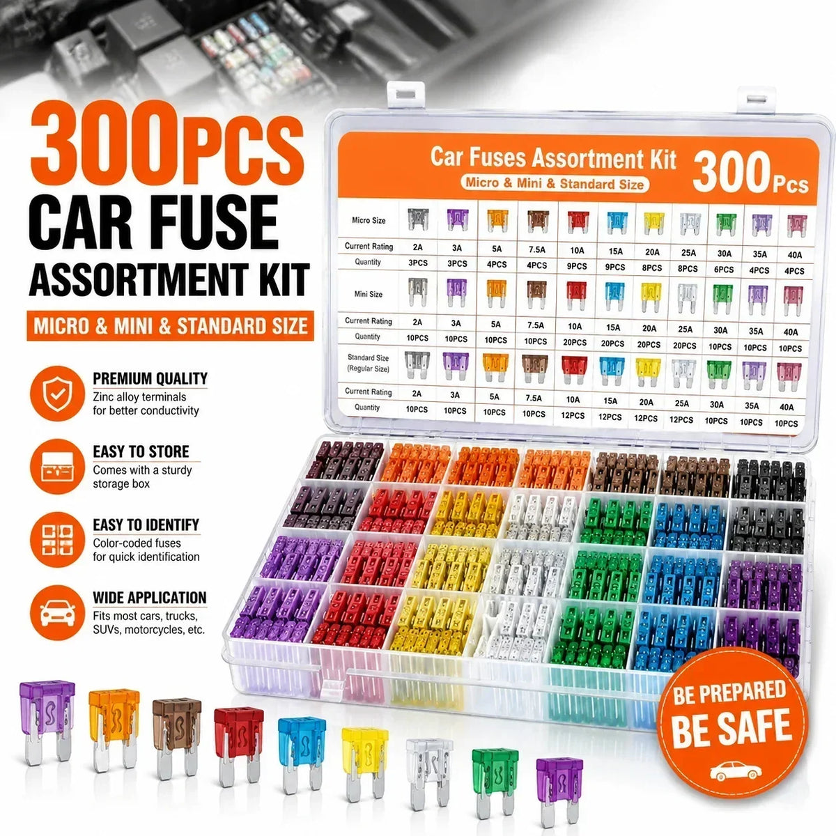 CircuitGuard – Complete Vehicle Fuse Assortment Kit – image 8