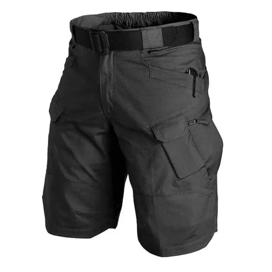 UrbanTrek – Men’s Tactical Cargo Shorts – Black / S