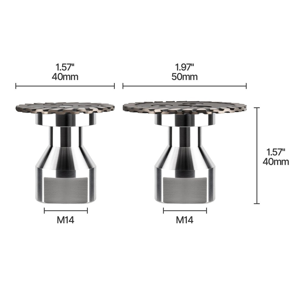 StoneMaster – Precision Diamond Wheel – 40mm (1.57") + 50mm (1.97")