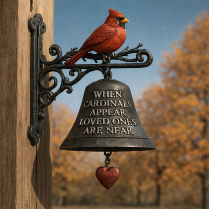 CardinalGrace – Remembrance Wind Bell – L--10 INCHES / Buy 1
