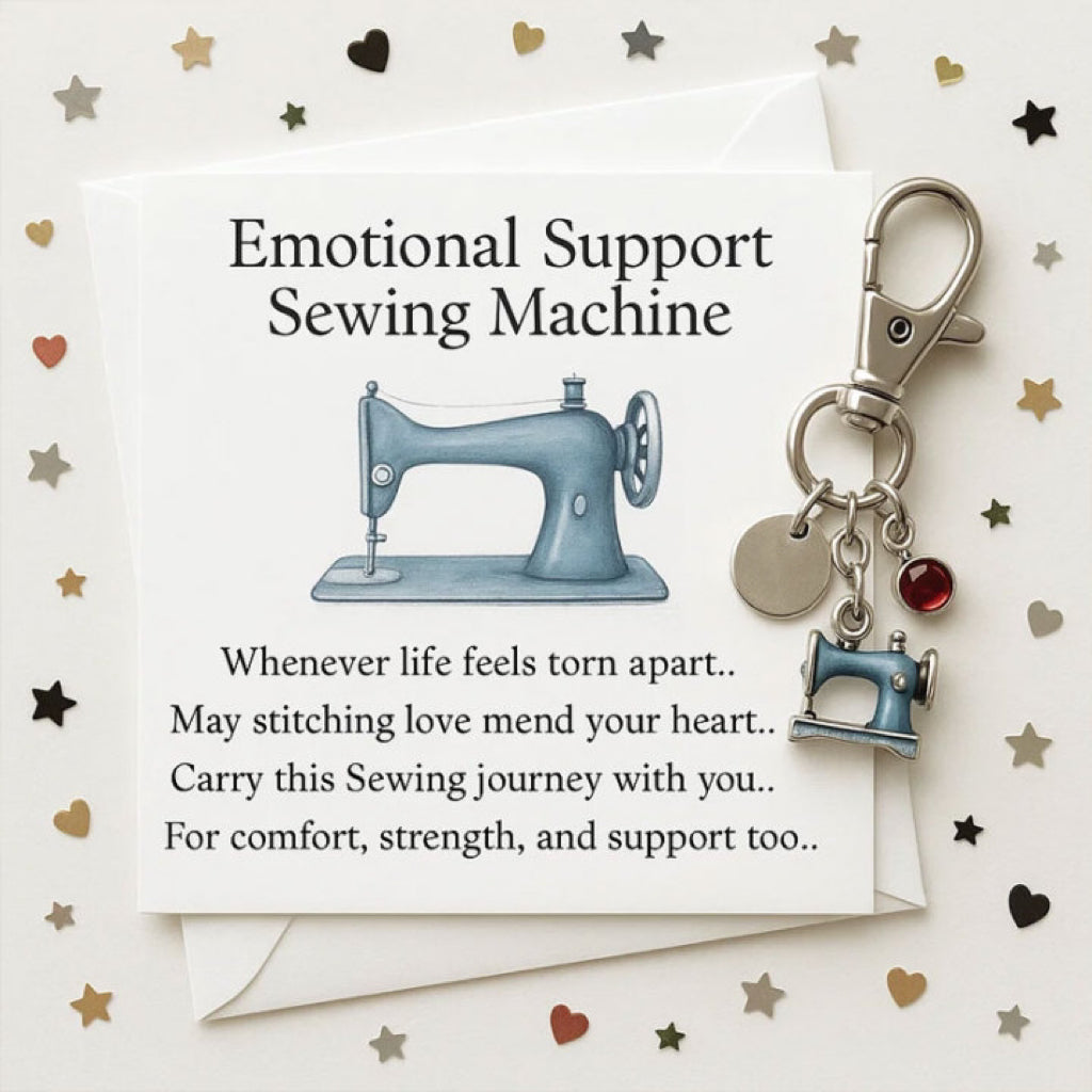 VistaCraft – Creative Emotional Support Sewing Keychain – Blue