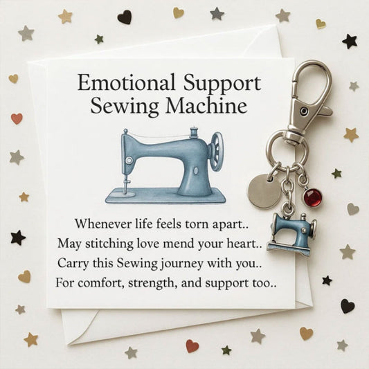 VistaCraft – Creative Emotional Support Sewing Keychain – Blue