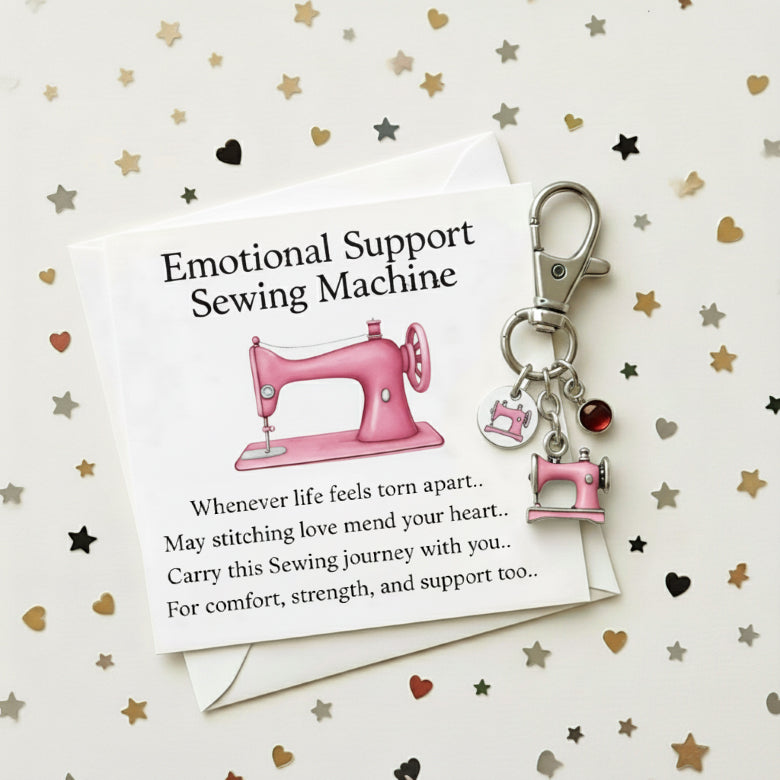 VistaCraft – Creative Emotional Support Sewing Keychain – Pink