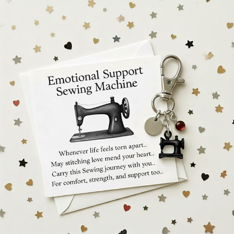 VistaCraft – Creative Emotional Support Sewing Keychain – Black