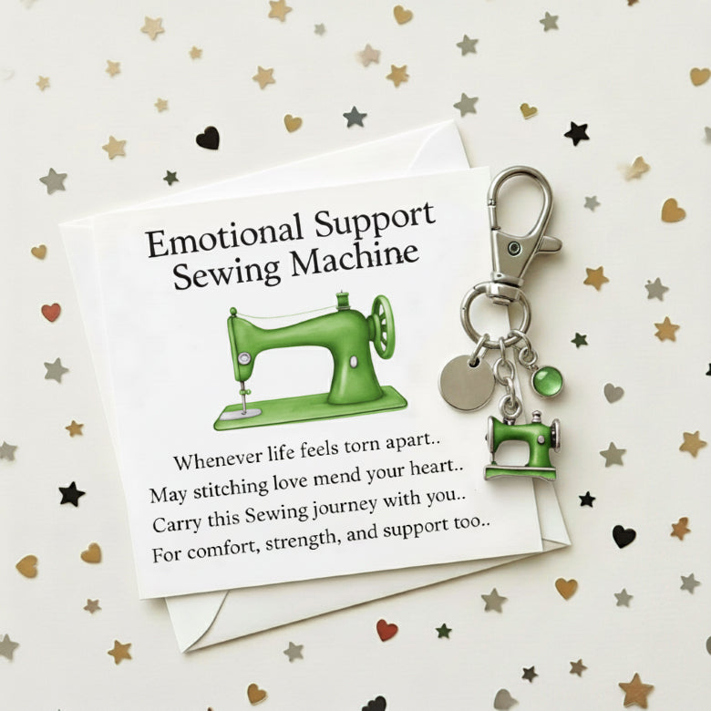 VistaCraft – Creative Emotional Support Sewing Keychain – Green