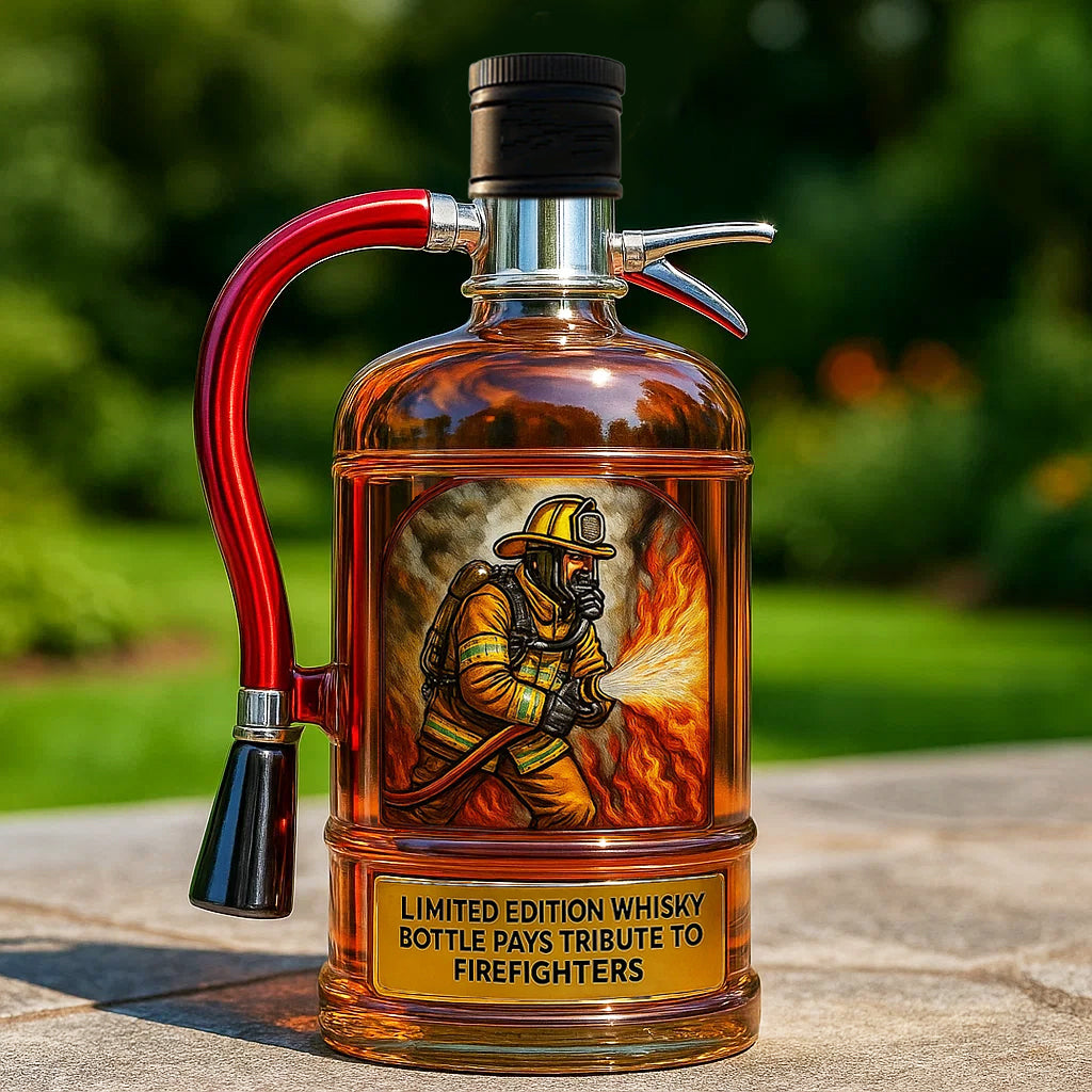 LumeHero – Firefighter Tribute Whiskey Decanter – Jack Daniel's