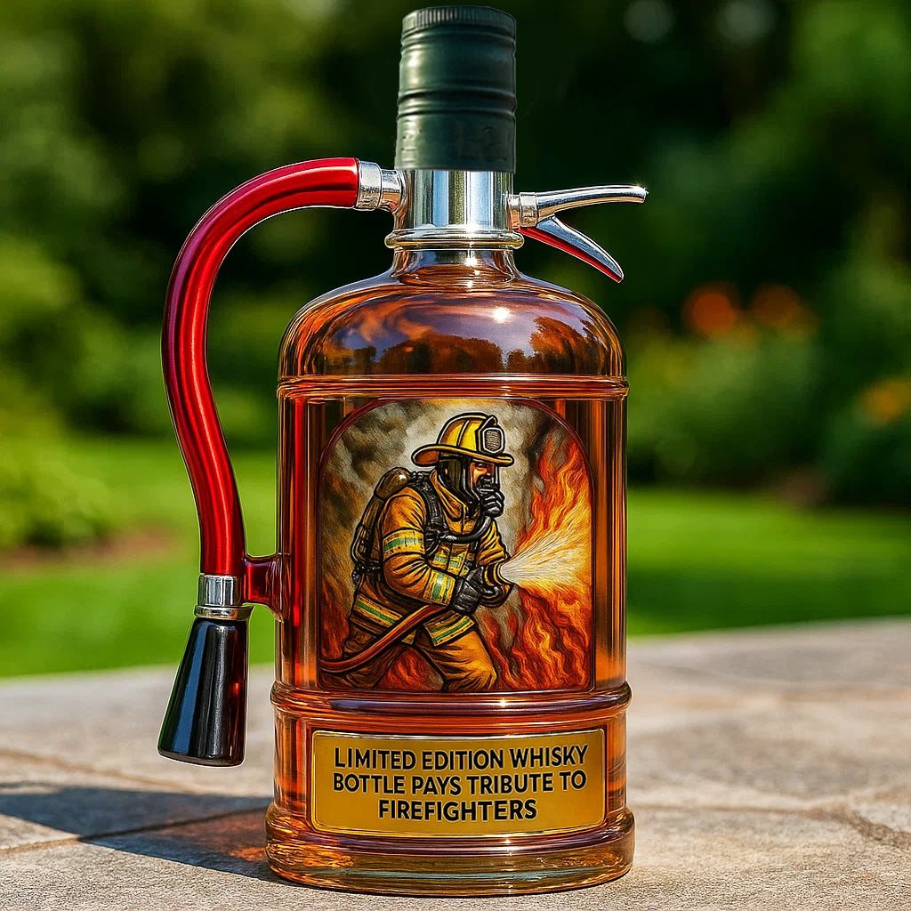 LumeHero – Firefighter Tribute Whiskey Decanter – Jameson